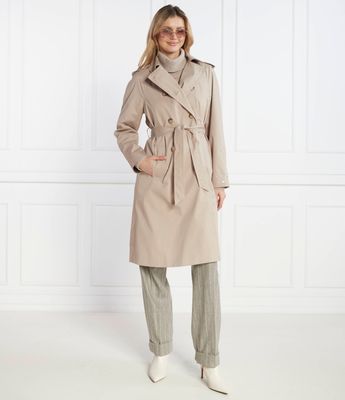 Płaszcz damski na jesień Tommy Hilfiger ze sklepu: Gomez Fashion Store w kategorii: Płaszcze damskie - zdjęcie 874714-BD9-10338_TH241W000087G71
