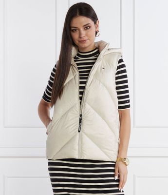 Kamizelka damska jesienna Tommy Hilfiger ze sklepu: Gomez Fashion Store w kategorii: Kamizelki damskie - zdjęcie 874714-BD9-10338_TH241W000088K90