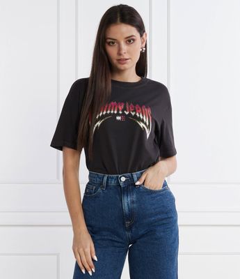 Bluzka damska zimowa Tommy Jeans ze sklepu: Gomez Fashion Store w kategorii: Bluzki damskie - zdjęcie 874714-BD9-10338_TM241W000066D44