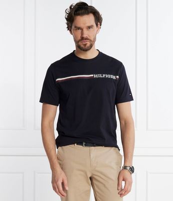 T-shirt męski wiosenny Tommy Hilfiger ze sklepu: Gomez Fashion Store w kategorii: T-shirty męskie - zdjęcie 874714-BD9-10338_TH241M000082F23