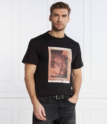 T-shirt męski Calvin Klein ze sklepu: Gomez Fashion Store w kategorii: T-shirty męskie - zdjęcie 874714-BD9-10338_CK241M000041A23