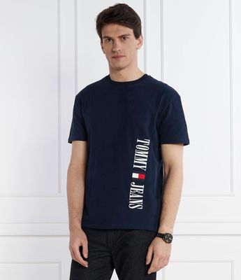 T-shirt męski na wiosnę casualowy Tommy Jeans ze sklepu: Gomez Fashion Store w kategorii: T-shirty męskie - zdjęcie 874714-BD9-10338_TM241M000085072
