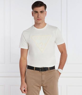 T-shirt męski casual Guess ze sklepu: Gomez Fashion Store w kategorii: T-shirty męskie - zdjęcie 874714-BD9-10338_GJ241M000033I71