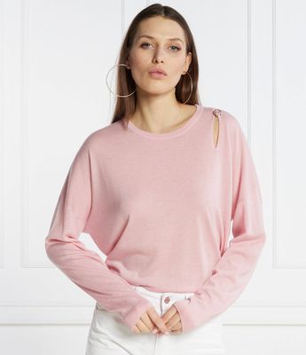 Liu Jo - Sweter damski casual ze sklepu: Gomez Fashion Store w kategorii: Swetry damskie - zdjęcie 874714-BD9-10338_LC241W000174566