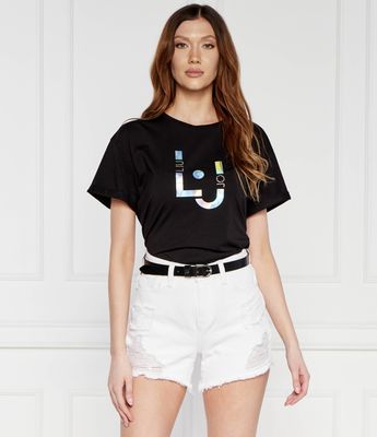 Bluzka damska w stylu młodzieżowym wiosenna Liu Jo Beachwear ze sklepu: Gomez Fashion Store w kategorii: Bluzki damskie - zdjęcie 874714-BD9-10338_LB242W000014082