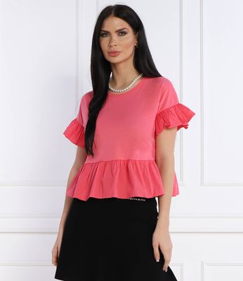 Bluzka damska na wiosnę Liu Jo ze sklepu: Gomez Fashion Store w kategorii: Bluzki damskie - zdjęcie 874714-BD9-10338_LJ242W000061Q86