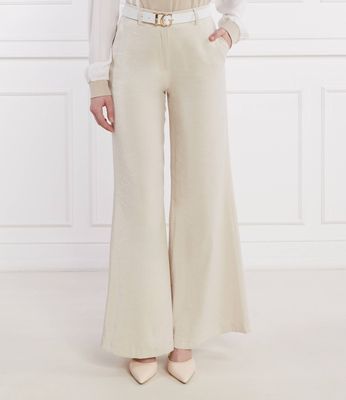 Spodnie damskie retro Liu Jo ze sklepu: Gomez Fashion Store w kategorii: Spodnie damskie - zdjęcie 874714-BD9-10338_LJ242W000064731