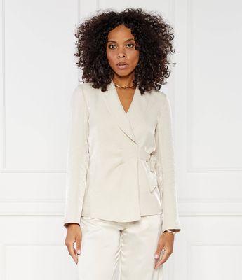 Liu Jo - Marynarka na wiosnę ze sklepu: Gomez Fashion Store w kategorii: Marynarki damskie - zdjęcie 874714-BD9-10338_LJ242W000065731