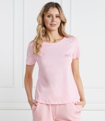 Bluzka damska casual Liu Jo ze sklepu: Gomez Fashion Store w kategorii: Bluzki damskie - zdjęcie 874714-BD9-10338_LJ242W000077Q90