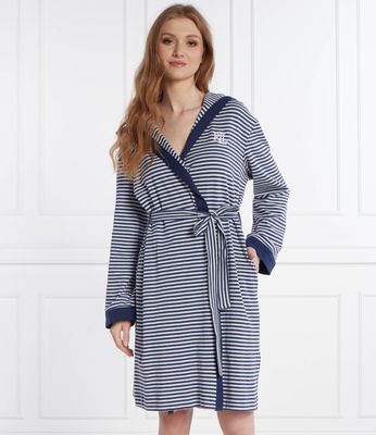 Szlafrok damski LAUREN RALPH LAUREN ze sklepu: Gomez Fashion Store w kategorii: Szlafroki damskie - zdjęcie 874714-BD9-10338_RL241W000030A66