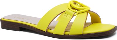 Klapki damskie eleganckie Guess ze sklepu: Gomez Fashion Store w kategorii: Klapki damskie - zdjęcie 874714-BD9-10338_GU242W000078638