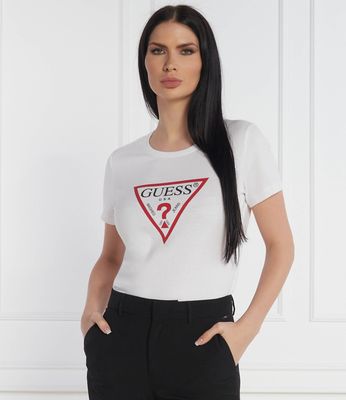Bluzka damska młodzieżowa Guess ze sklepu: Gomez Fashion Store w kategorii: Bluzki damskie - zdjęcie 874714-BD9-10338_GJ242W000001F11
