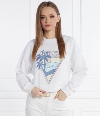 Guess - Bluza damska casualowa ze sklepu: Gomez Fashion Store w kategorii: Bluzy damskie - zdjęcie 874714-BD9-10338_GJ242W000037F11