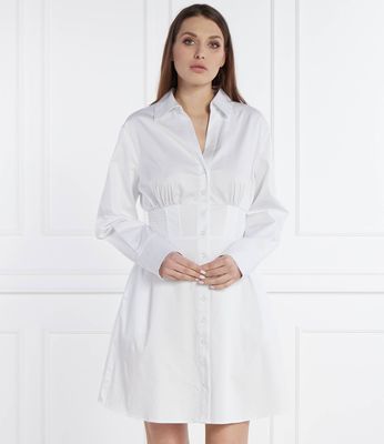 Sukienka casual na wiosnę Guess ze sklepu: Gomez Fashion Store w kategorii: Sukienki - zdjęcie 874714-BD9-10338_GJ242W000049F11