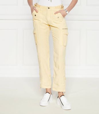Guess - Spodnie damskie na wiosnę ze sklepu: Gomez Fashion Store w kategorii: Spodnie damskie - zdjęcie 874714-BD9-10338_GJ242W000072P16