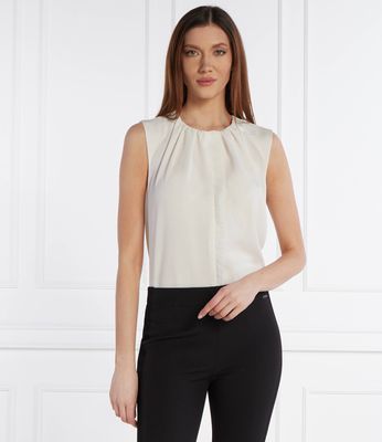 Marc Cain - Bluzka damska na lato casualowa ze sklepu: Gomez Fashion Store w kategorii: Bluzki damskie - zdjęcie 874714-BD9-10338_CR241W000027110