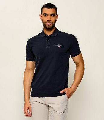 Napapijri - T-shirt męski ze sklepu: Gomez Fashion Store w kategorii: T-shirty męskie - zdjęcie 874714-BD9-10338_NA242M000004041