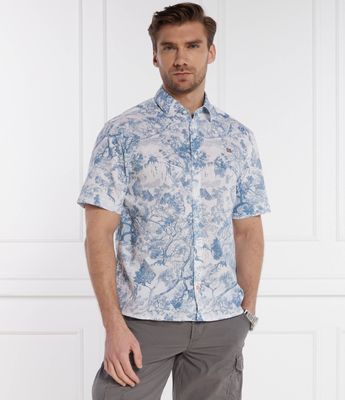Koszula męska na wiosnę Napapijri ze sklepu: Gomez Fashion Store w kategorii: Koszule męskie - zdjęcie 874714-BD9-10338_NA242M000034367