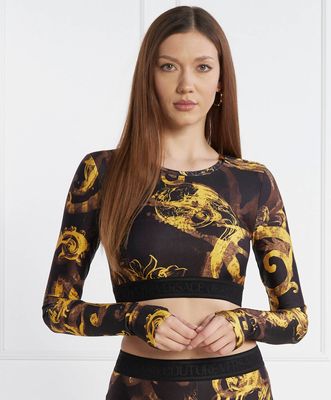 Bluzka damska Versace Jeans Couture ze sklepu: Gomez Fashion Store w kategorii: Bluzki damskie - zdjęcie 874714-BD9-10338_VR242W000013A06