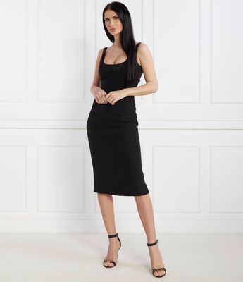 Versace Jeans Couture - Sukienka na wiosnę ze sklepu: Gomez Fashion Store w kategorii: Sukienki - zdjęcie 874714-BD9-10338_VR242W000016899