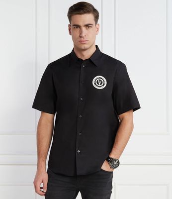 Versace Jeans Couture - Koszula męska na jesień ze sklepu: Gomez Fashion Store w kategorii: Koszule męskie - zdjęcie 874714-BD9-10338_VR242M000039899