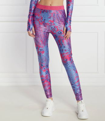 Spodnie damskie casual Versace Jeans Couture ze sklepu: Gomez Fashion Store w kategorii: Spodnie damskie - zdjęcie 874714-BD9-10338_VR242W000037123