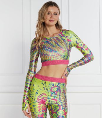 Bluzka damska Versace Jeans Couture ze sklepu: Gomez Fashion Store w kategorii: Bluzki damskie - zdjęcie 874714-BD9-10338_VR242W000038124