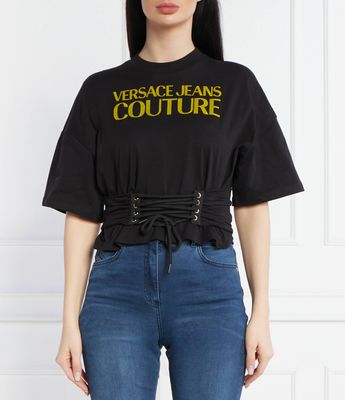 Bluzka damska Versace Jeans Couture ze sklepu: Gomez Fashion Store w kategorii: Bluzki damskie - zdjęcie 874714-BD9-10338_VR242W000045A06