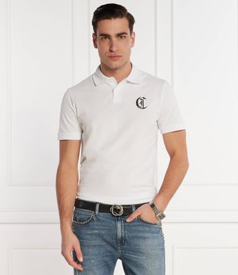 T-shirt męski na lato Just Cavalli ze sklepu: Gomez Fashion Store w kategorii: T-shirty męskie - zdjęcie 874714-BD9-10338_CA242M000022005