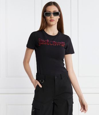 Bluzka damska Just Cavalli ze sklepu: Gomez Fashion Store w kategorii: Bluzki damskie - zdjęcie 874714-BD9-10338_CA242W000049899