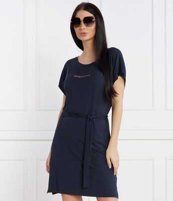Sukienka Emporio Armani ze sklepu: Gomez Fashion Store w kategorii: Sukienki - zdjęcie 874714-BD9-10338_EW242W000011135