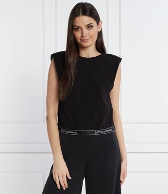 Bluzka damska EA7 ze sklepu: Gomez Fashion Store w kategorii: Bluzki damskie - zdjęcie 874714-BD9-10338_E7242W000062012