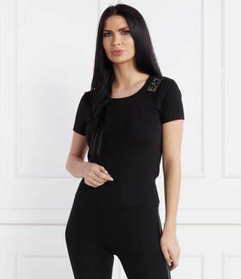 Bluzka damska EA7 ze sklepu: Gomez Fashion Store w kategorii: Bluzki damskie - zdjęcie 874714-BD9-10338_E7242W000081463