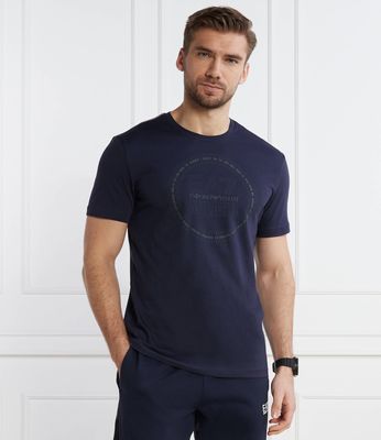 T-shirt męski EA7 ze sklepu: Gomez Fashion Store w kategorii: T-shirty męskie - zdjęcie 874714-BD9-10338_E7242M000144554