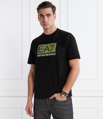 T-shirt męski EA7 ze sklepu: Gomez Fashion Store w kategorii: T-shirty męskie - zdjęcie 874714-BD9-10338_E7242M000145012