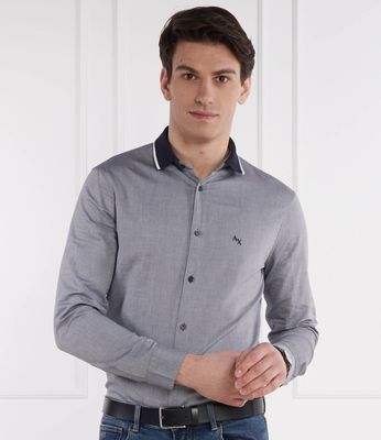 Koszula męska casual Armani Exchange ze sklepu: Gomez Fashion Store w kategorii: Koszule męskie - zdjęcie 874714-BD9-10338_AX242M000093G16