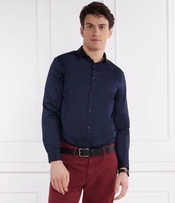 Koszula męska na wiosnę casual Armani Exchange ze sklepu: Gomez Fashion Store w kategorii: Koszule męskie - zdjęcie 874714-BD9-10338_AX242M000099B02
