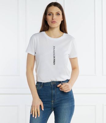 Armani Exchange - Bluzka damska w stylu młodzieżowym ze sklepu: Gomez Fashion Store w kategorii: Bluzki damskie - zdjęcie 874714-BD9-10338_AX242W000079101
