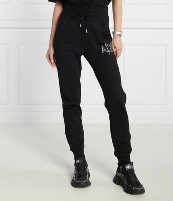 Spodnie damskie na zimę Armani Exchange ze sklepu: Gomez Fashion Store w kategorii: Spodnie damskie - zdjęcie 874714-BD9-10338_AX242W000114102