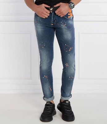 Jeansy męskie w miejskim stylu Philipp Plein ze sklepu: Gomez Fashion Store w kategorii: Jeansy męskie - zdjęcie 874714-BD9-10338_PN241M000043088