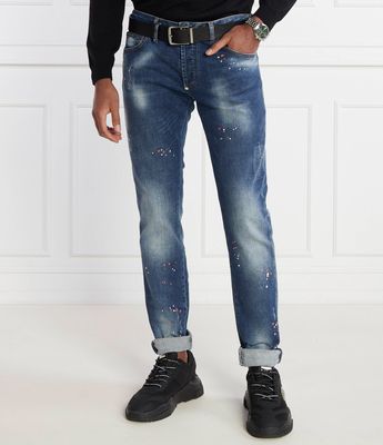 Jeansy męskie w miejskim stylu Philipp Plein ze sklepu: Gomez Fashion Store w kategorii: Jeansy męskie - zdjęcie 874714-BD9-10338_PN241M000044088