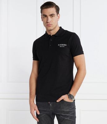 T-shirt męski na lato Iceberg ze sklepu: Gomez Fashion Store w kategorii: T-shirty męskie - zdjęcie 874714-BD9-10338_II242M000028900
