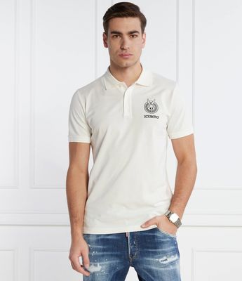 T-shirt męski na lato Iceberg ze sklepu: Gomez Fashion Store w kategorii: T-shirty męskie - zdjęcie 874714-BD9-10338_II242M000029110