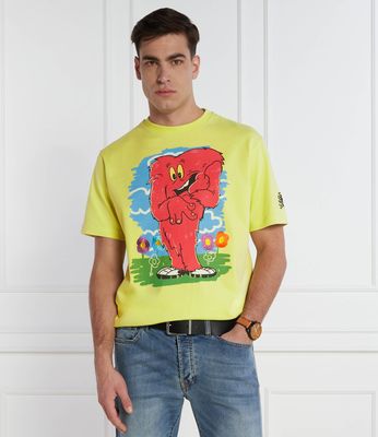Iceberg - T-shirt męski letni ze sklepu: Gomez Fashion Store w kategorii: T-shirty męskie - zdjęcie 874714-BD9-10338_II242M000031818