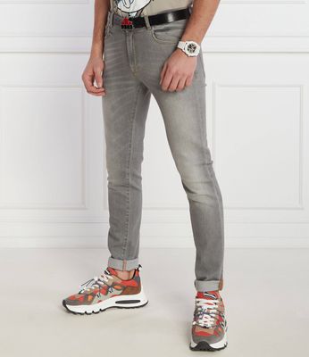 Jeansy męskie na wiosnę Iceberg ze sklepu: Gomez Fashion Store w kategorii: Jeansy męskie - zdjęcie 874714-BD9-10338_II242M000038042