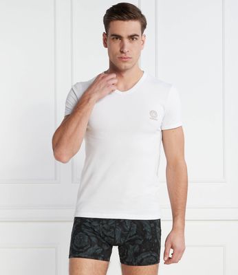T-shirt męski Versace ze sklepu: Gomez Fashion Store w kategorii: T-shirty męskie - zdjęcie 874714-BD9-10338_VE241M000007011