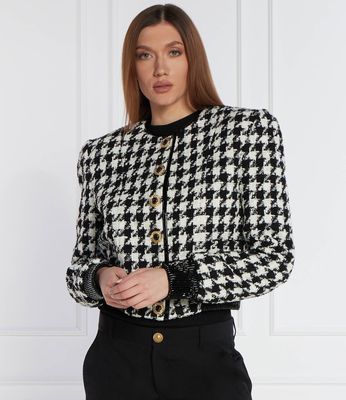 Marynarka BALMAIN ze sklepu: Gomez Fashion Store w kategorii: Marynarki damskie - zdjęcie 874714-BD9-10338_BA241W000008015