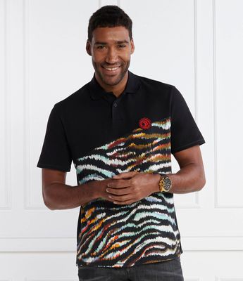 T-shirt męski Just Cavalli ze sklepu: Gomez Fashion Store w kategorii: T-shirty męskie - zdjęcie 874714-BD9-10338_CA242M000062899