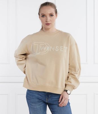Bluza damska casual Twinset ze sklepu: Gomez Fashion Store w kategorii: Bluzy damskie - zdjęcie 874714-BD9-10338_TS241W000021790