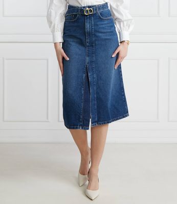 Spódnica casual Twinset ze sklepu: Gomez Fashion Store w kategorii: Spódnice - zdjęcie 874714-BD9-10338_TS241W000027532